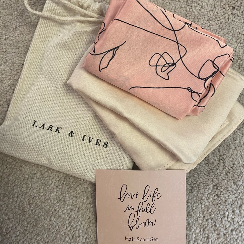 Lark & Ives head scarves